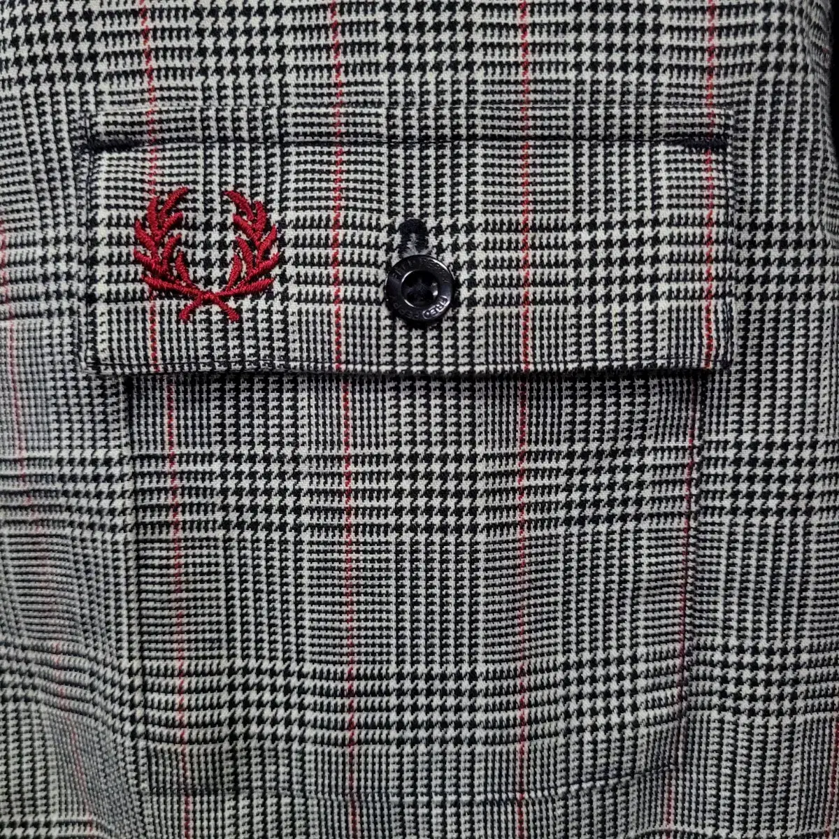 FRED PERRY 프레드페리 글렌 하운드체크 블루종(무료배송)