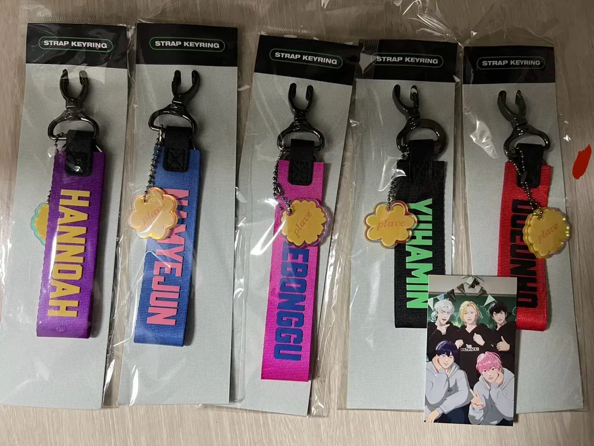 Plave strap (hoodtag extra)/notebook/acrylic/badge/tin case+photocard