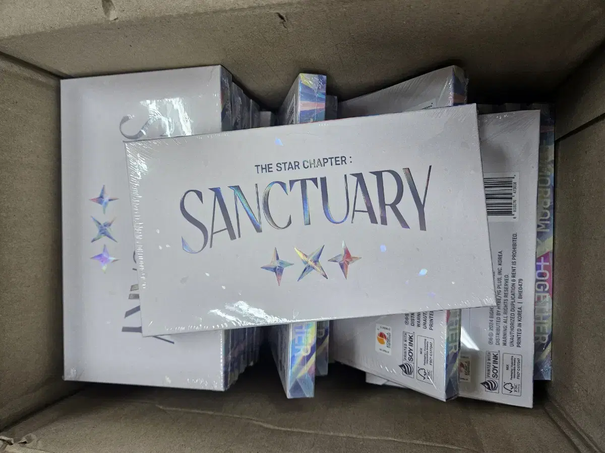 (in-kind) TXT Sanctuary Angel Vahn sealed album sells