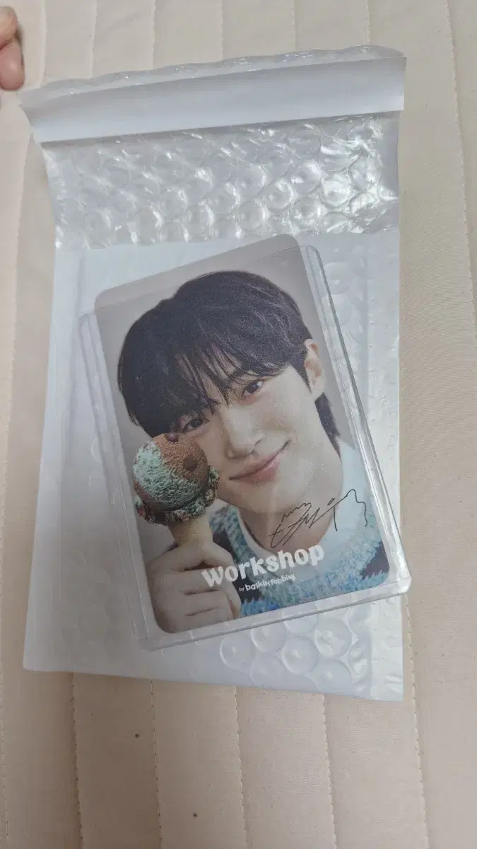 Wooseok Byun Baskin Robbins Workshop Limited Photocard