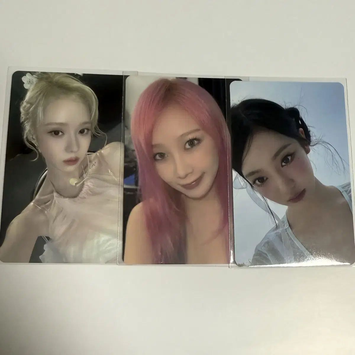 (in-kind) aespa Warner Music winter giselle ningning unreleased photocard Photocard