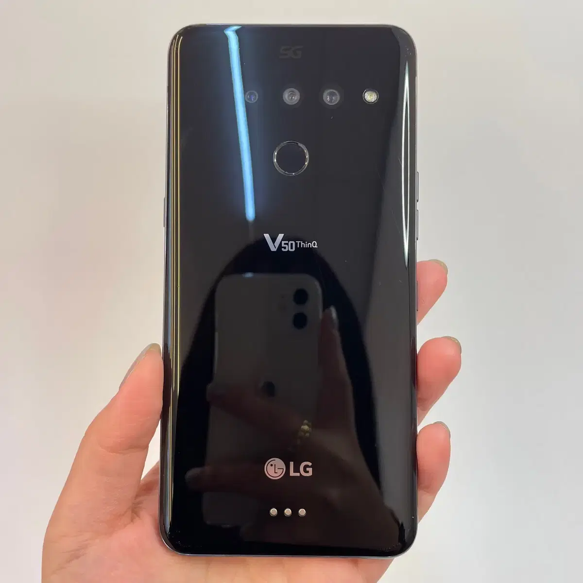 액정/외관꺠끗 LG V50 (V500) 블랙 128GB 23486