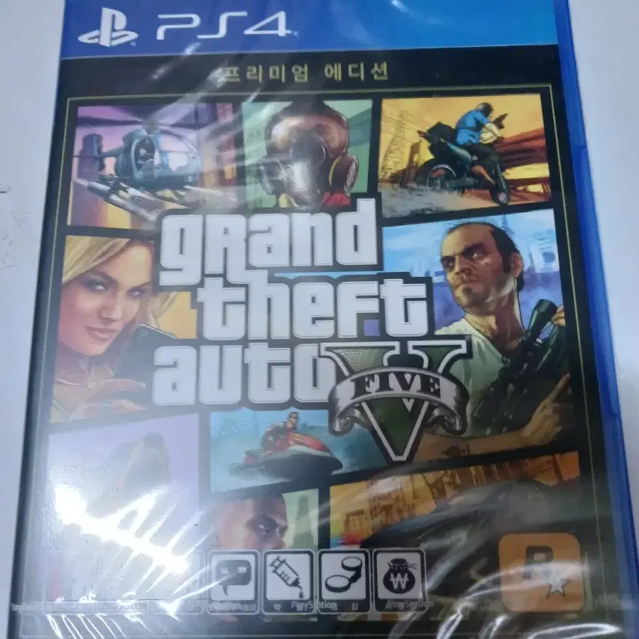 플스4 gta5 미개봉