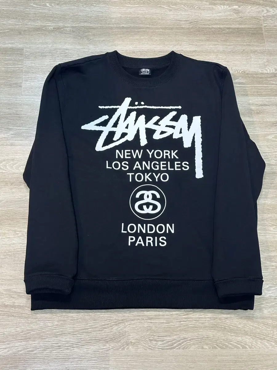 Stussy worldtour Man to Man New Arrivals