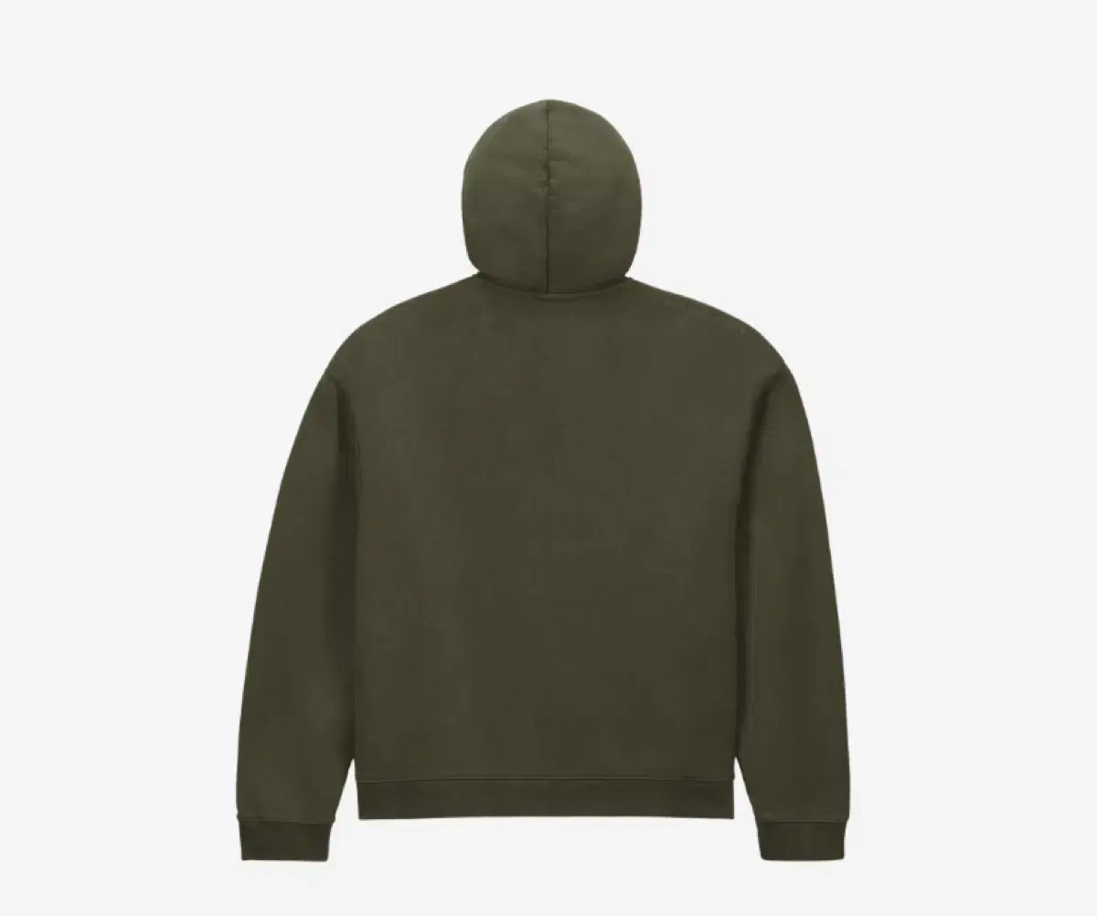 Travis Scott Hooded Zip-Up Olive Size L