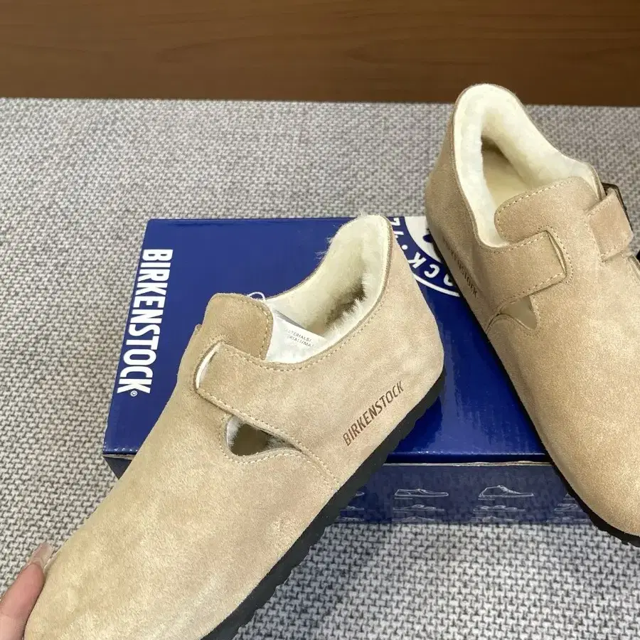 birkenstock 버켄 슬리퍼 기모