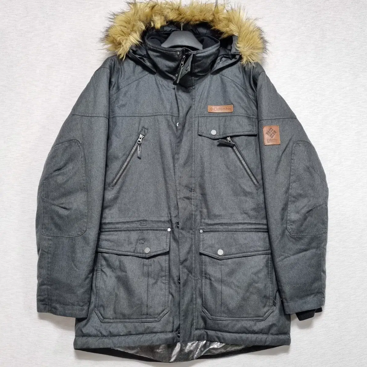 Colombia Charcoal Duck Puffer Jacket M100ㅡ1115