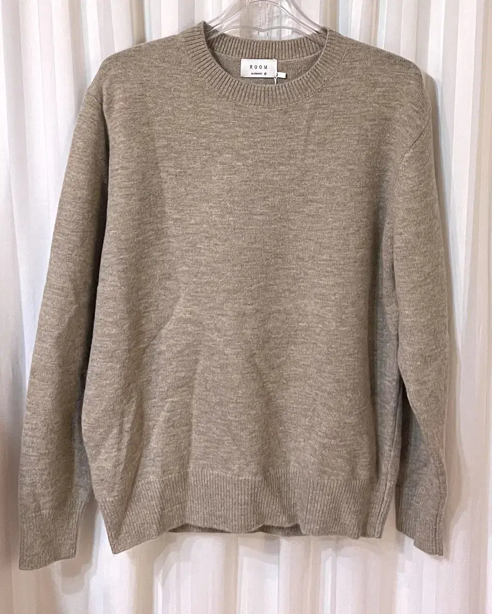 (NEW) ROOM Melange beige knit unisex