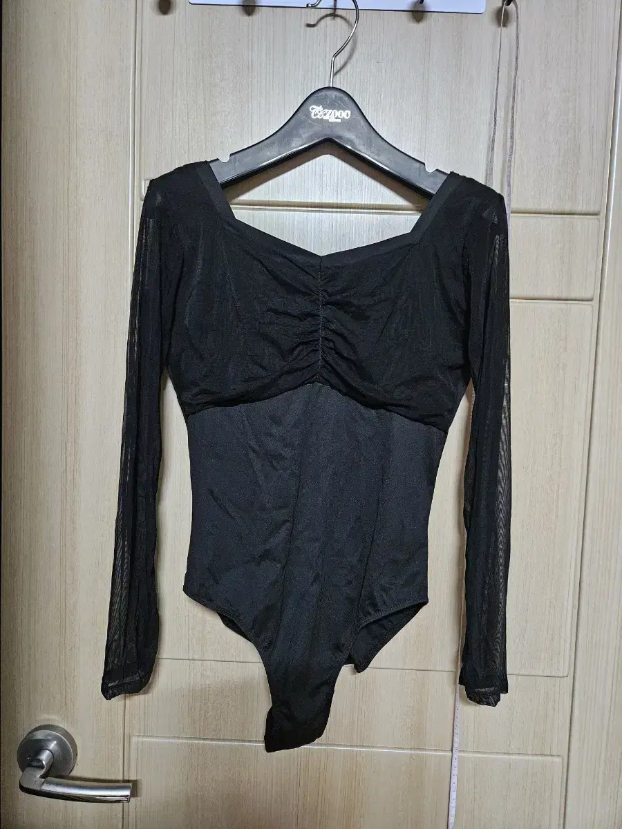 Long Sleeve Leotard Ballet Suit XL Black