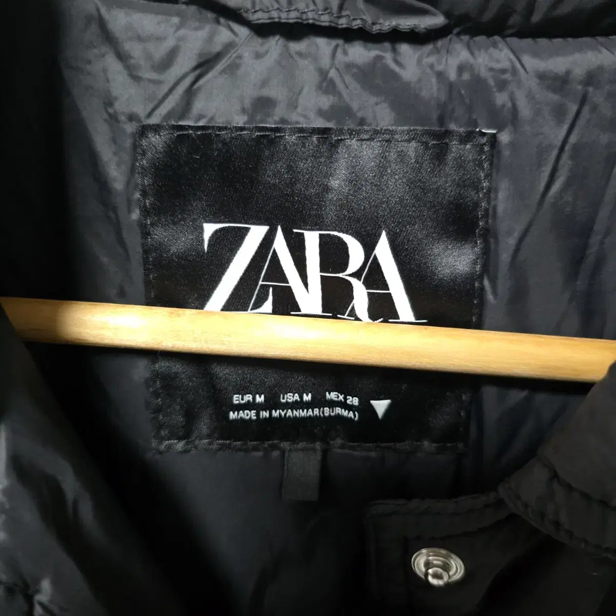 ZARA 자라 경량 패딩 자켓 100