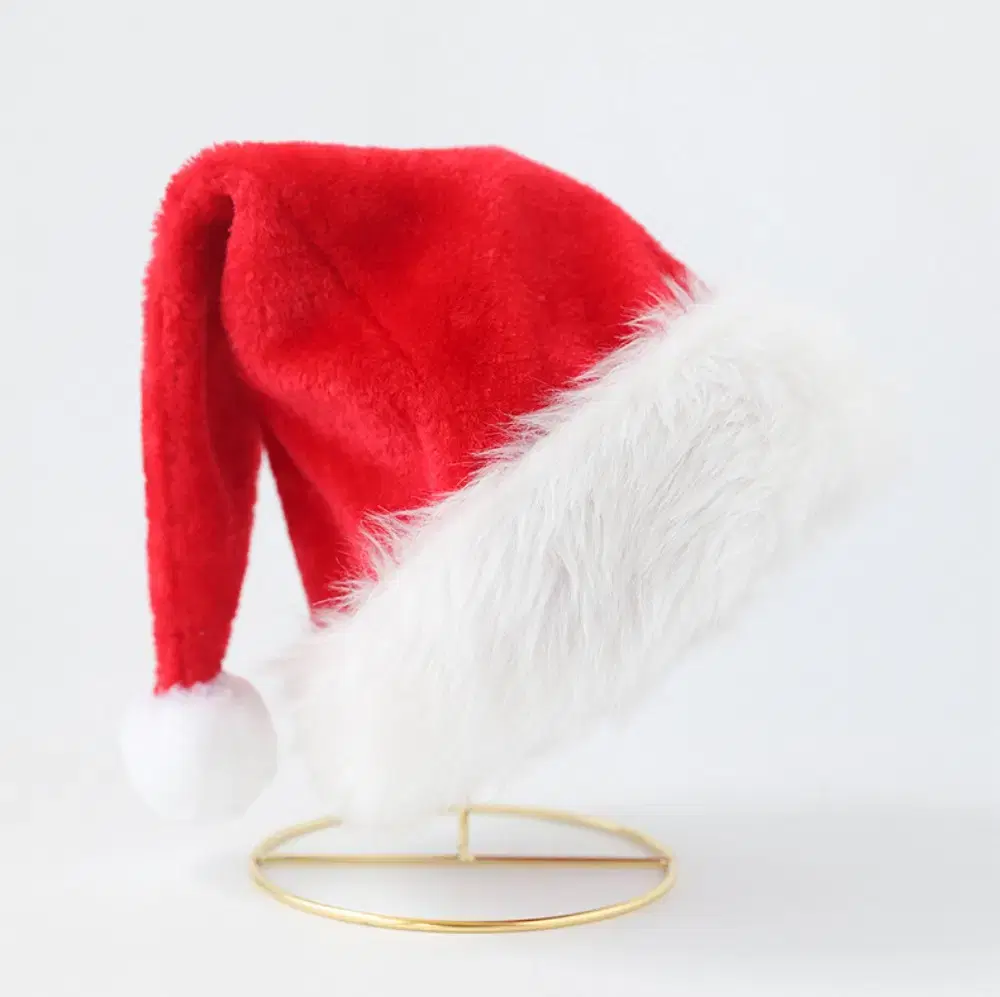 Santa hat christmas luxury velvet party event props