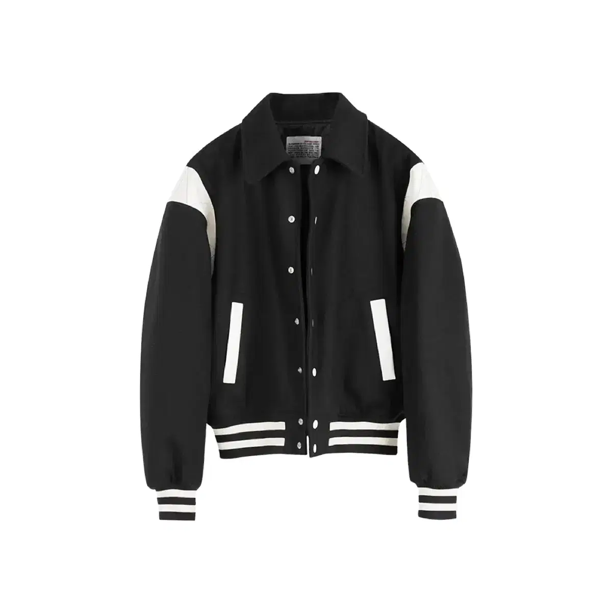 [New] Varsity Stadium Jacket Black Size M for the Bucs Dey