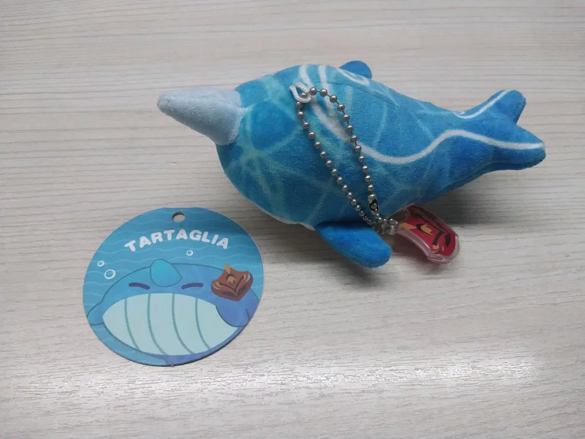 Genshin Impact Tartaglia Whale Doll (Official)