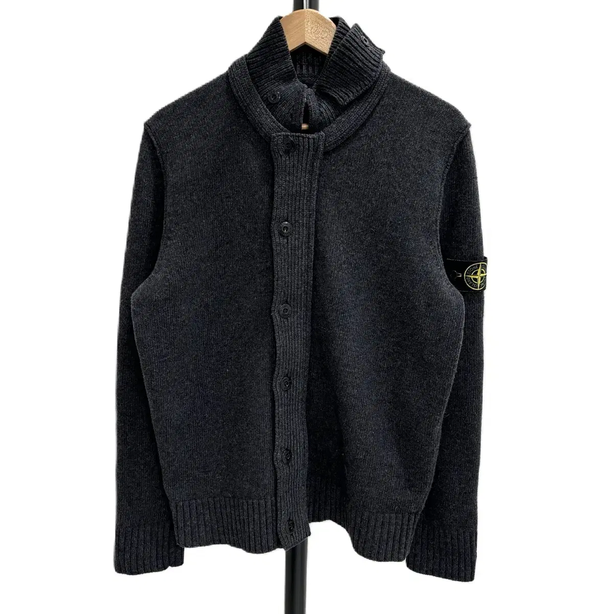 [XL]Stone Island Double Knit Zip Up