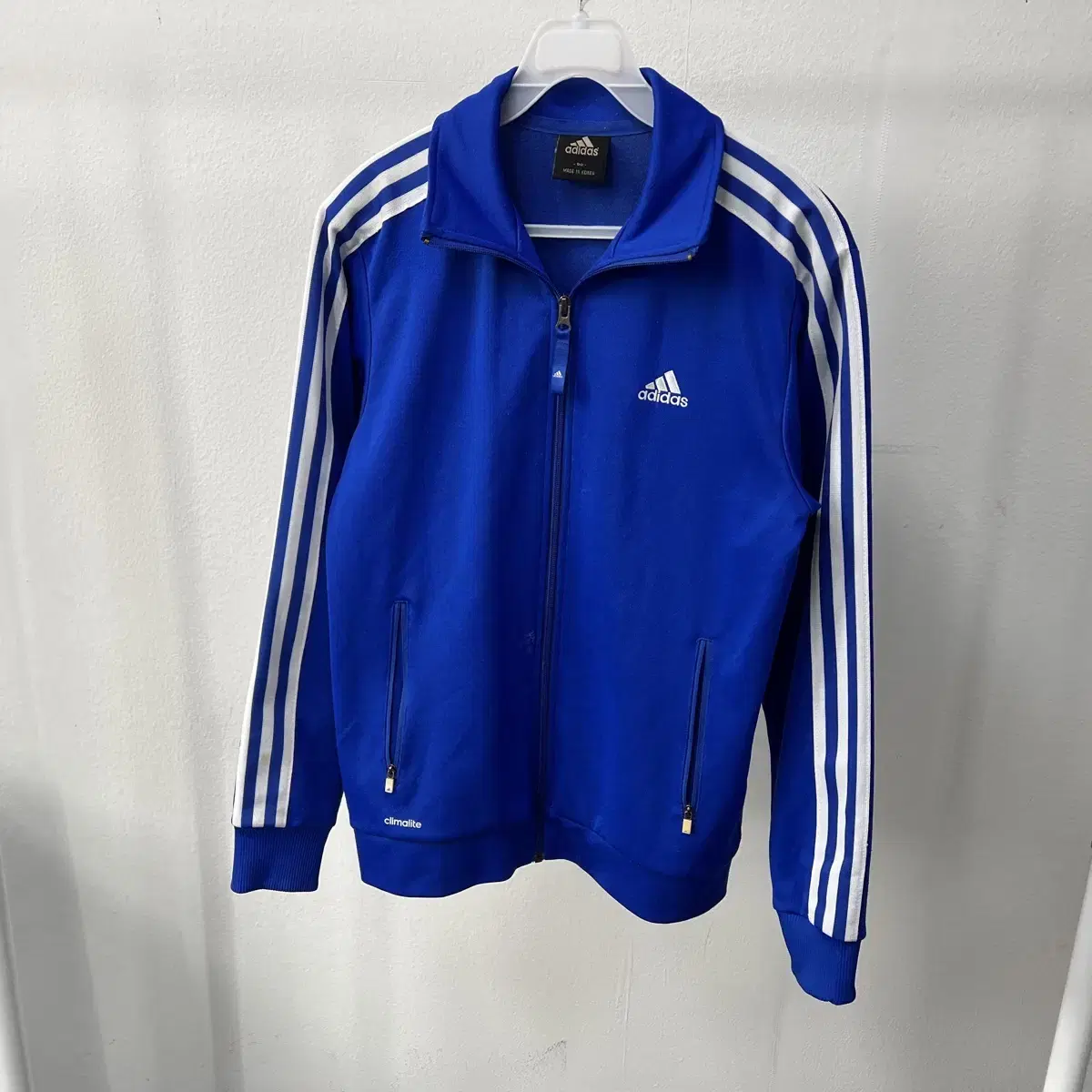 adidas Three Stripe Track Top Jersey