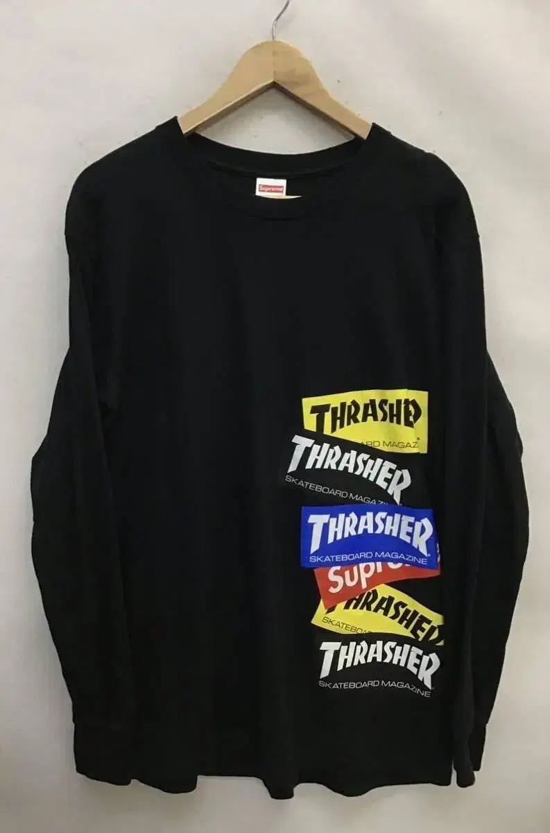 *Supreme x Thrasher Multilogo Long Sleeve T-Shirt