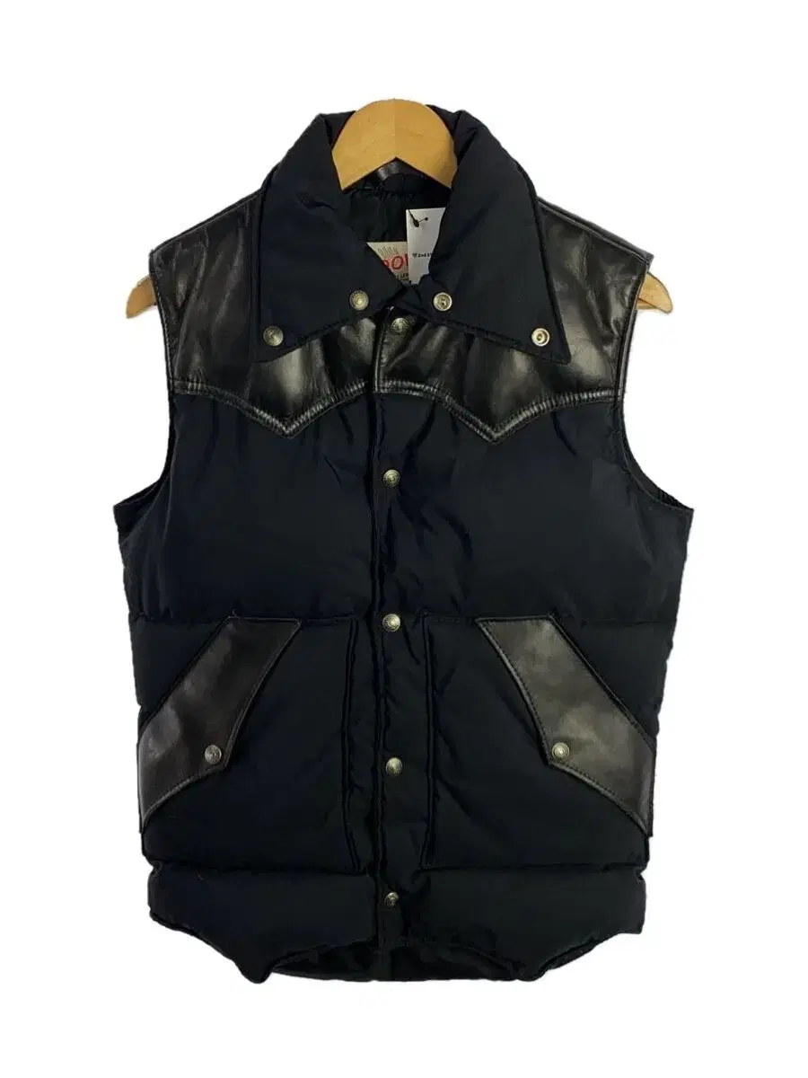 SCHOTT SCHOTT Leather Down Vest