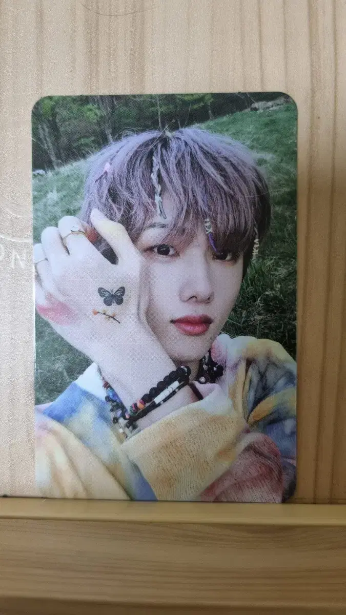 (unstanning, bombing)nct jisung flavor butterfly jisung photocard wts