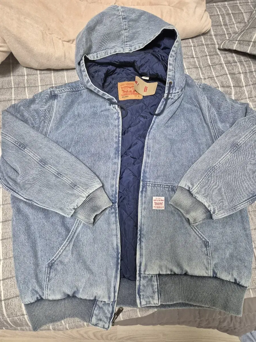 Levi's Hooded Work Jacket L-XL