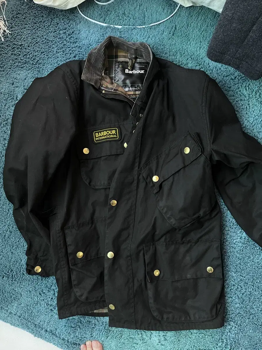 Barbour International jackets for sale.