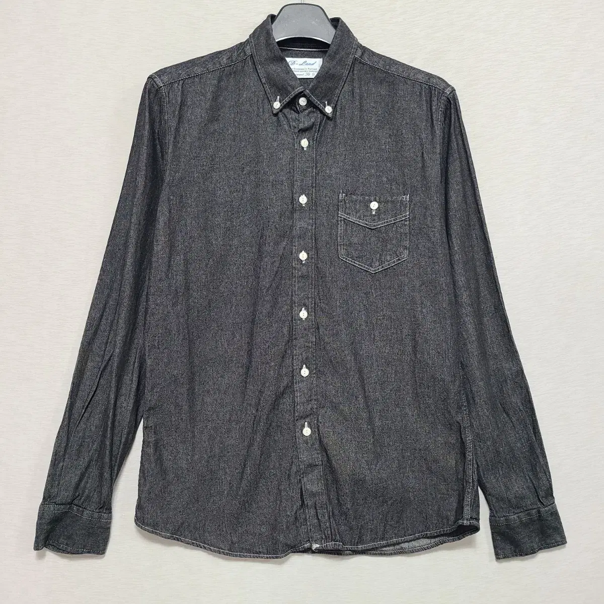 Dland Charcoal Denim Shirt M95 ㅡ1115