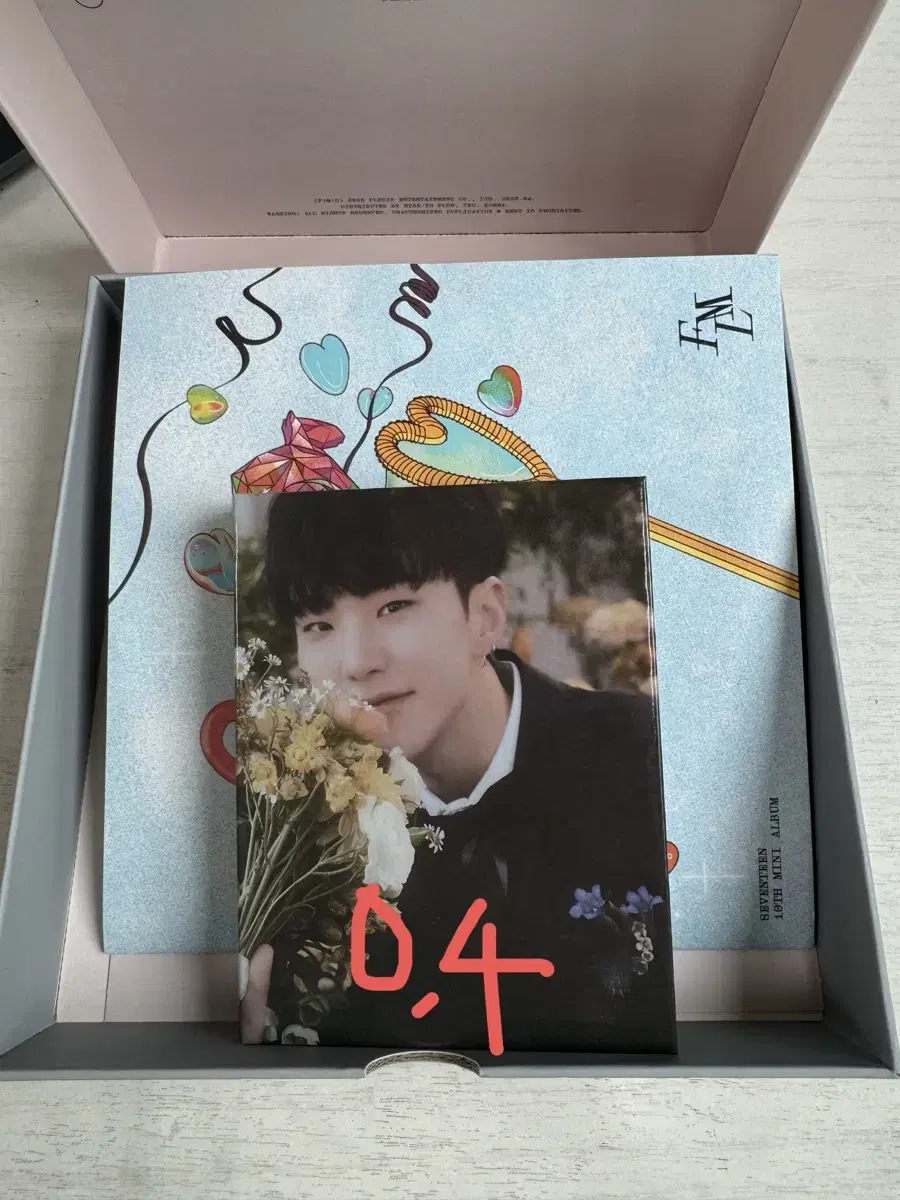 Seventeen hoshi carat vahn fml wts