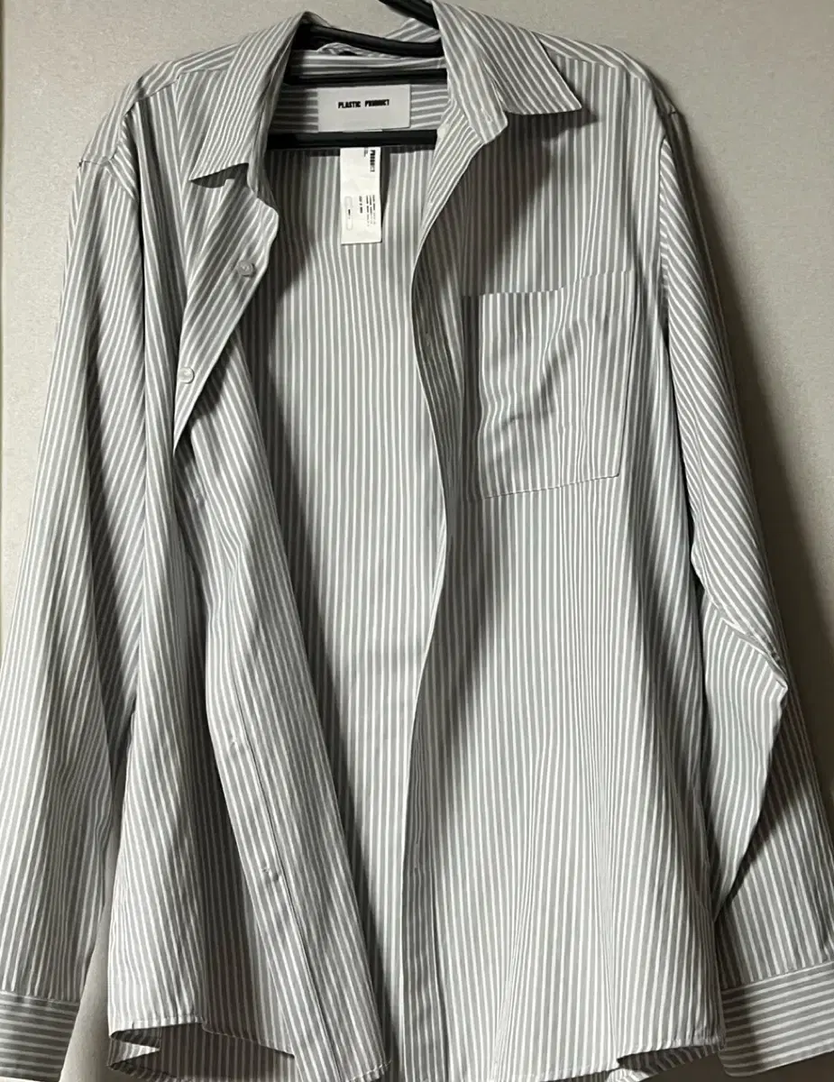 Plastic Product Striped Shirt Black (Discontinued)