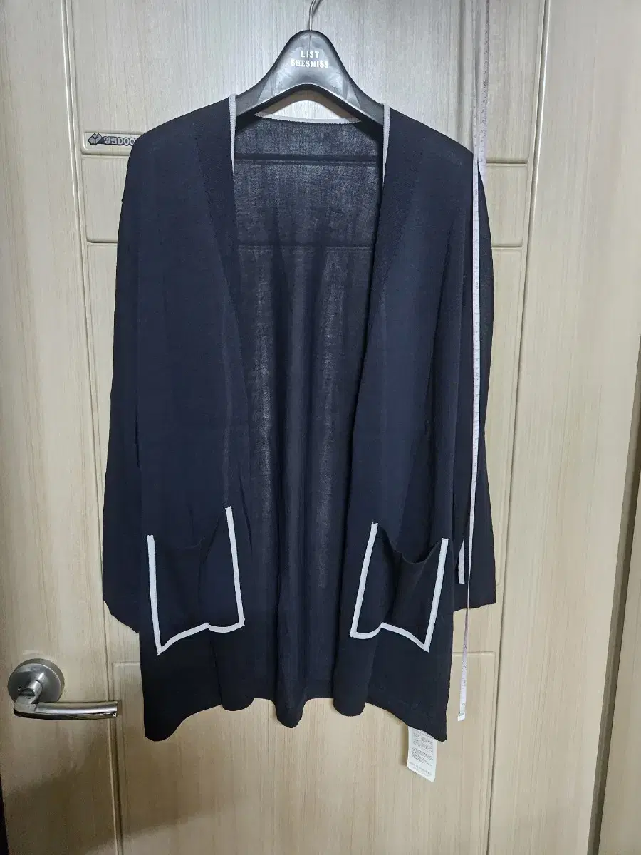 (New Product) Navy Open Cardigan 55-66