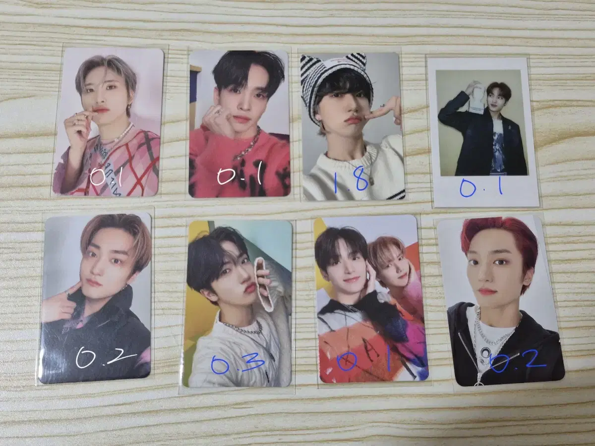 Cravity photocard Photocard allen jungmo woobin wonjin minhee taeyoung sungmin WTS