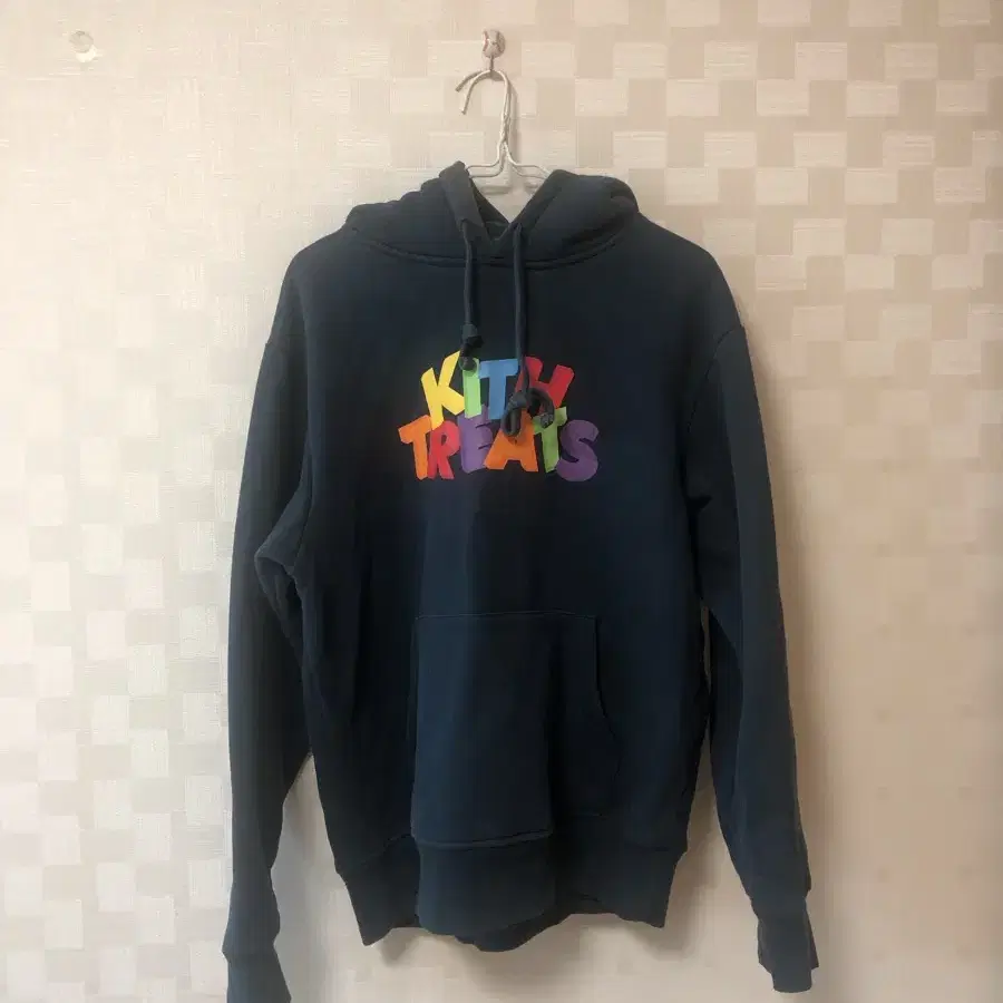 Kith treat 후드 네이비 xs 95