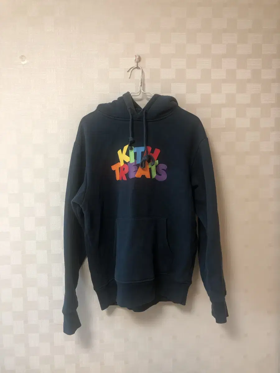 Kith treat 후드 네이비 xs 95