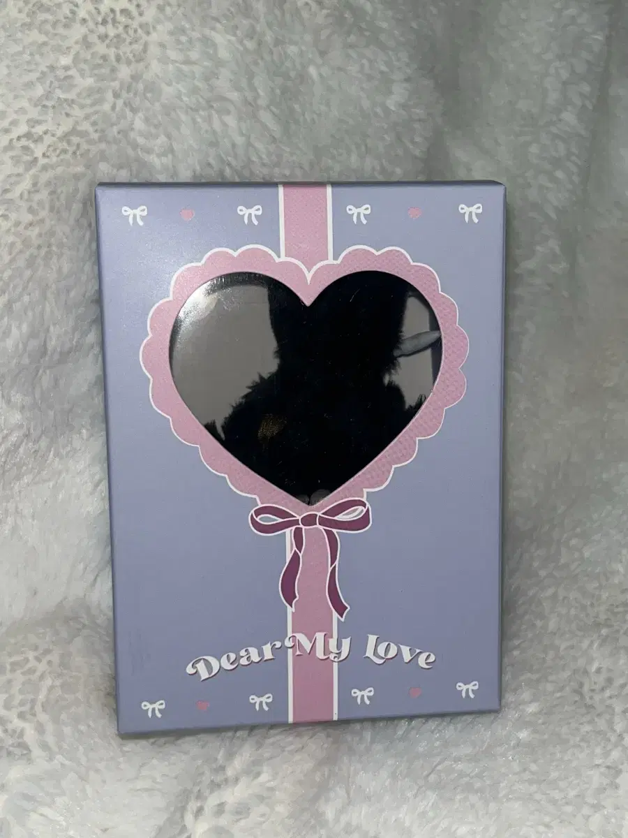 앵브록스 honey bunny heart key ring 토끼 하트 인형