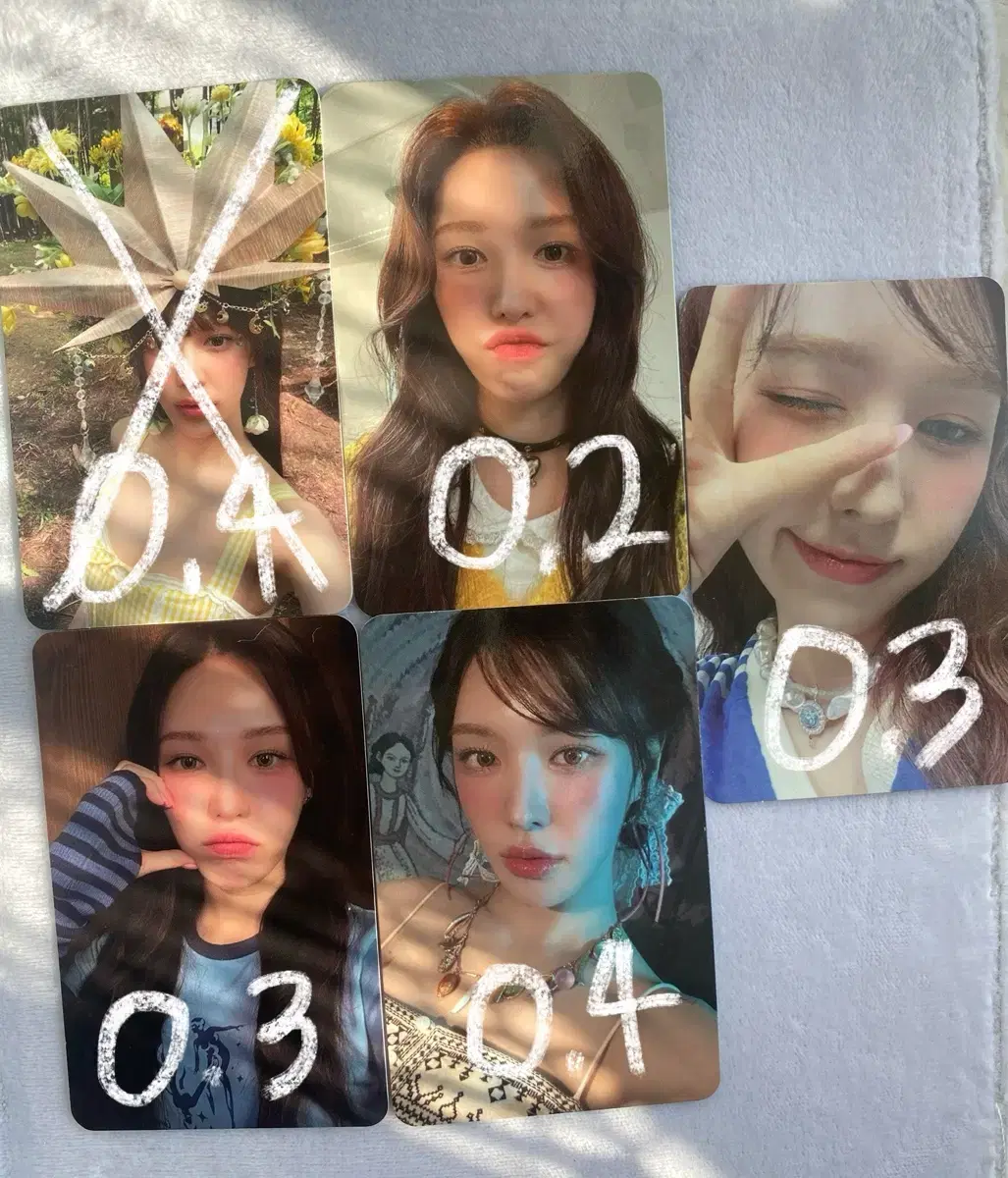 Red Velvet wendy photocard bulk WTS