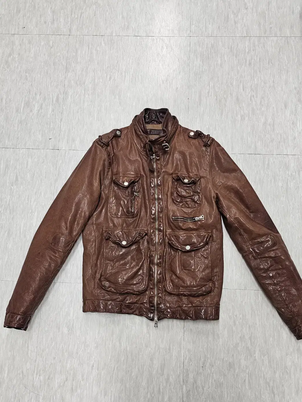 Nilvarette Genuine Leather Jacket Size 95