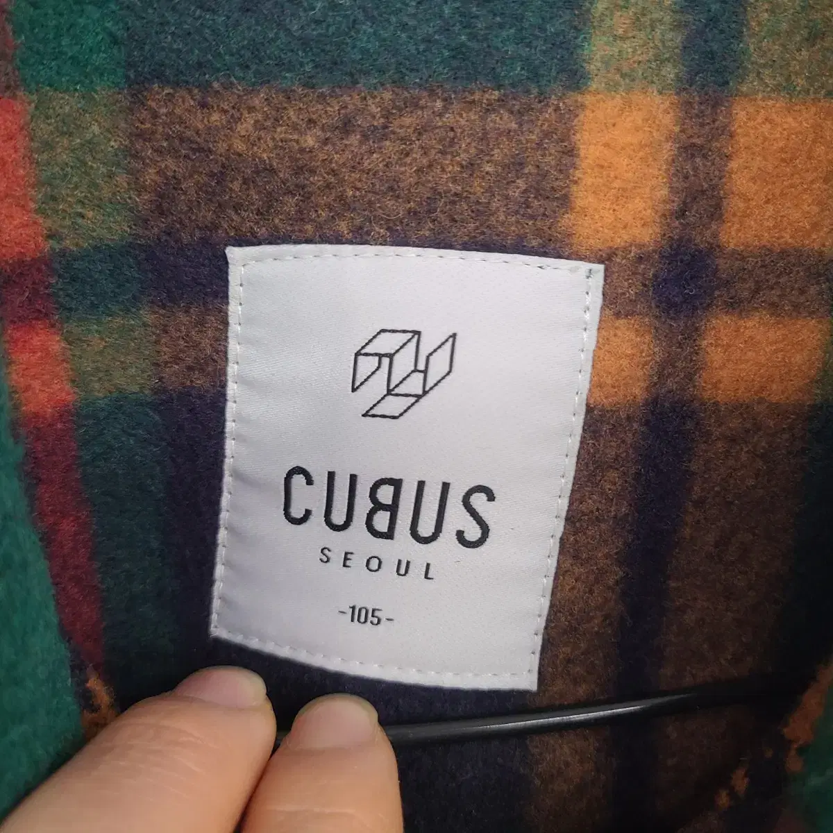 [105/XL] CUBUS 모직 셔츠 자켓