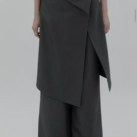 (새상품)트리밍버드 2-way Folded Wrap Skirt pants