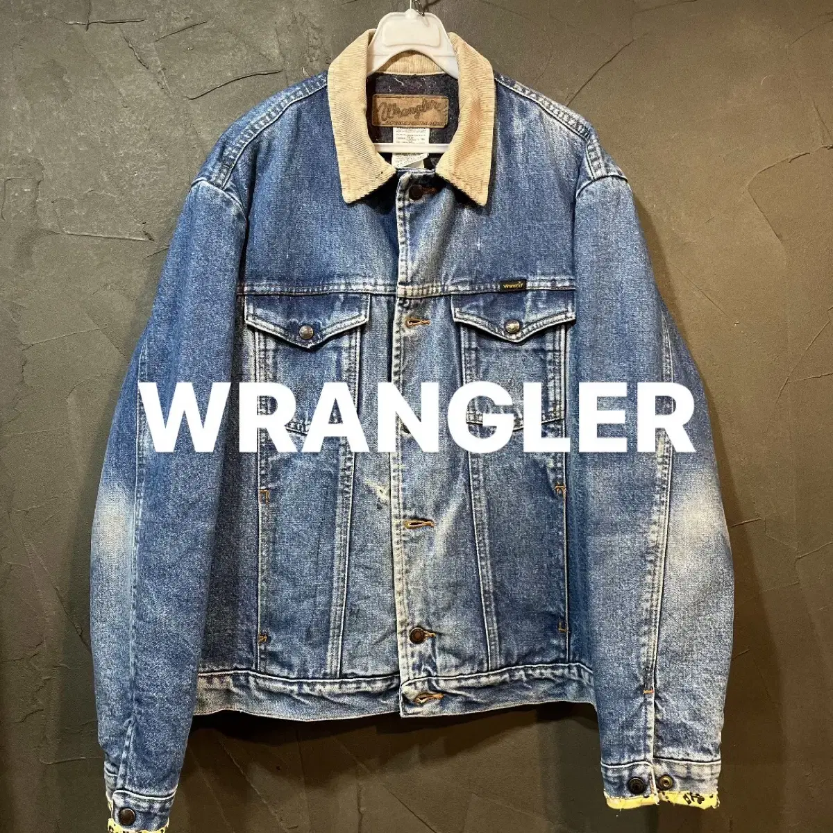 [44] WRANGLER 랭글러 빈티지 데님 자켓