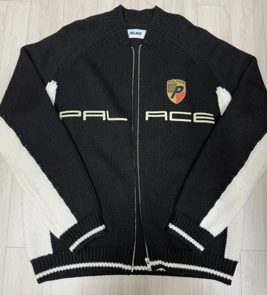 [L] Pallas Posh Knit Zip Up