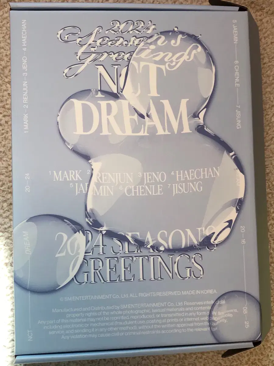 NCT Dream 2024 seasons greetings unsealed