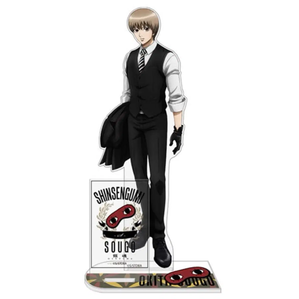 Gintama Okita Sogo Suit Big acrylic Stand