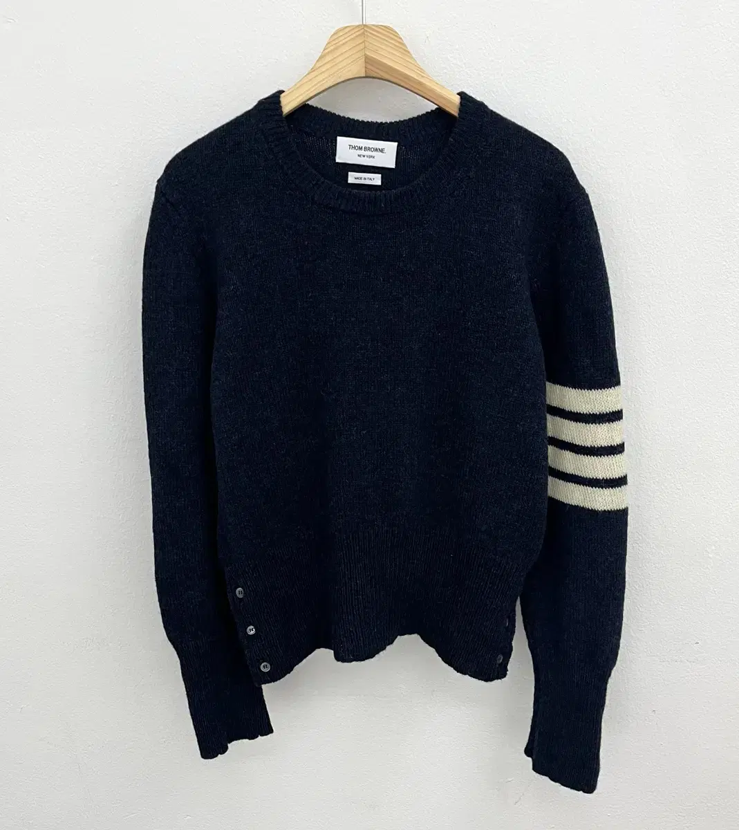 [S+] Thom Browne Shetland Knit Navy 3