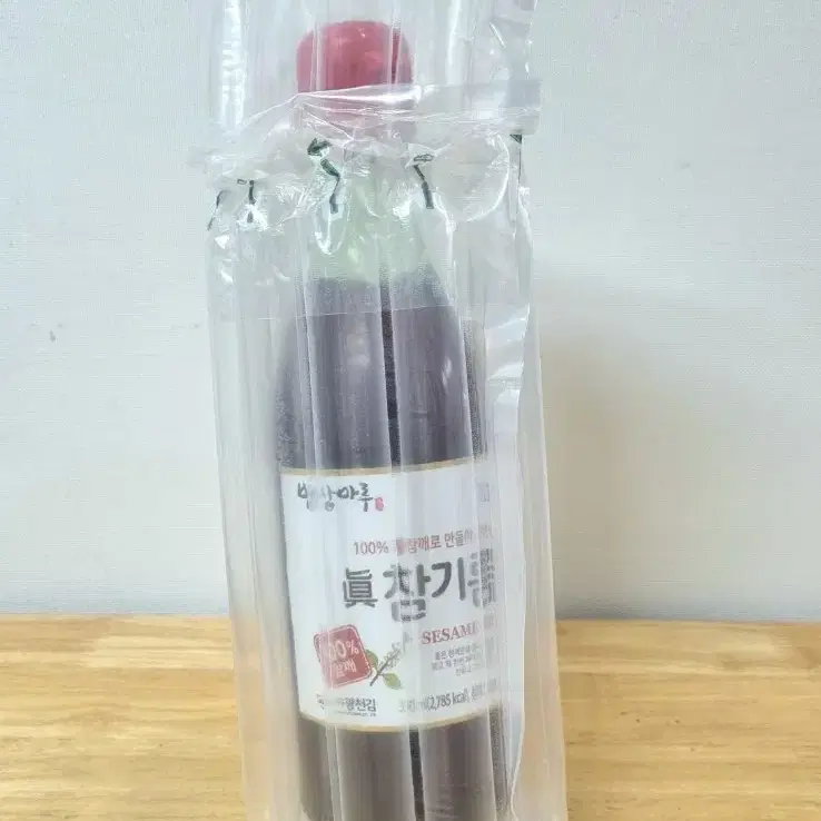 통참깨 100%압착참기름 350ml