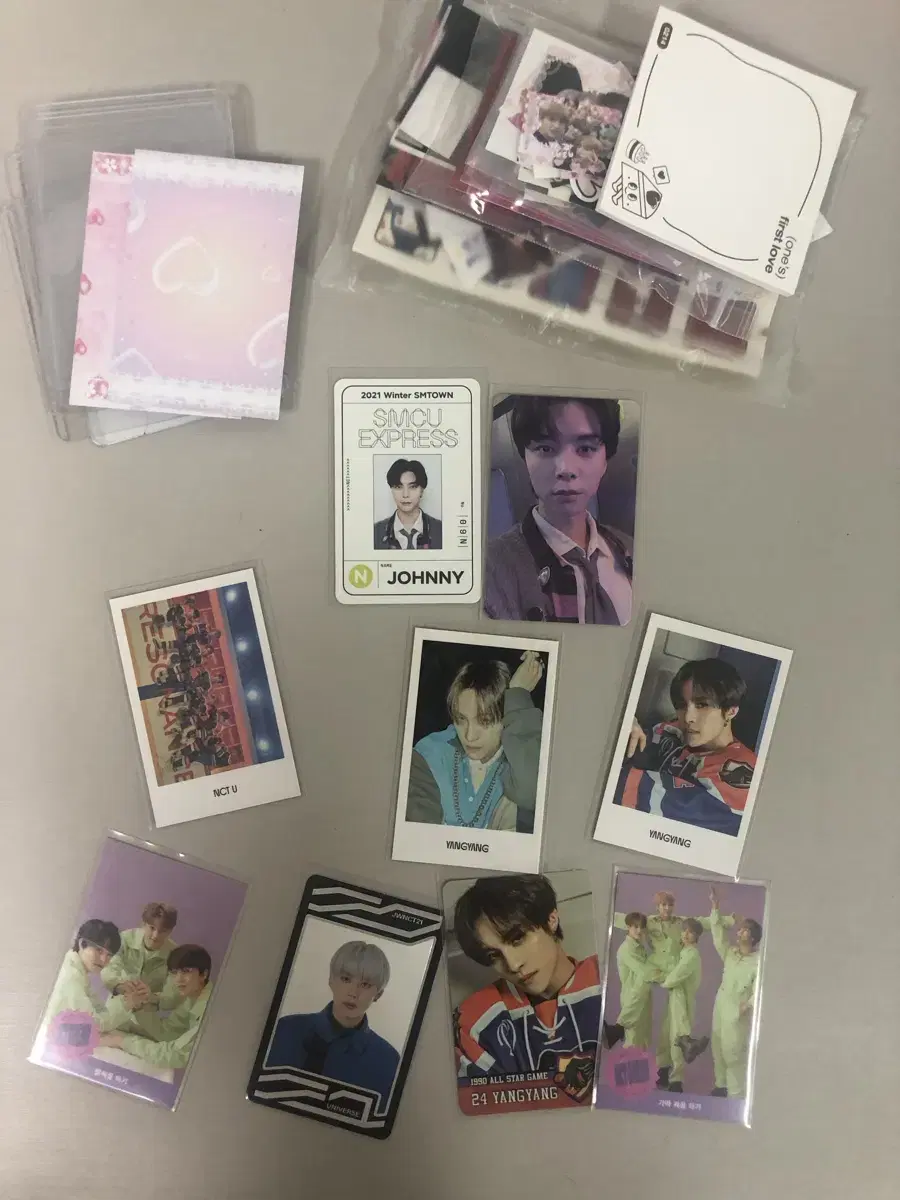 Quick sale) nct Photo cards, virtue goods and unofficial goods