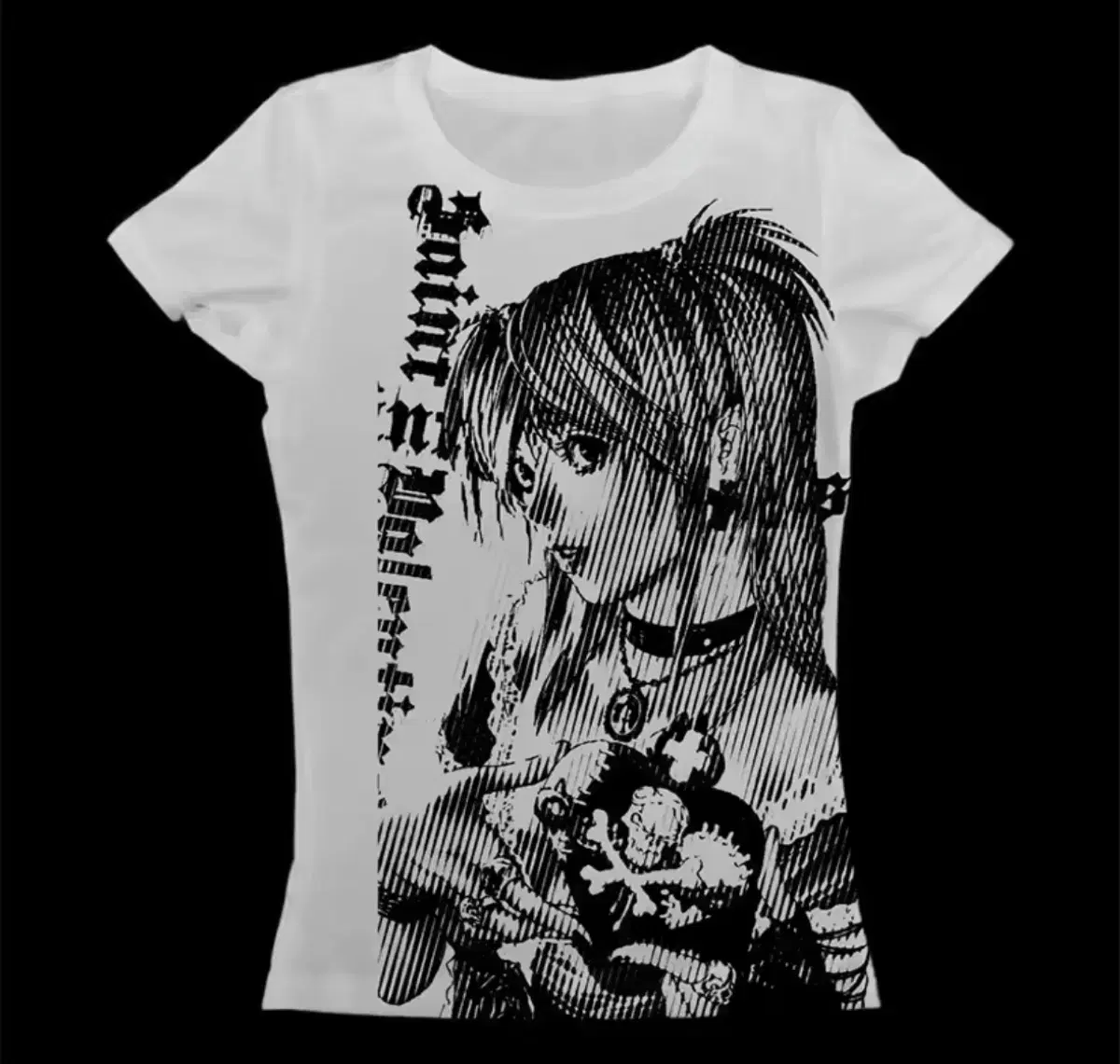 (NEW) Death Note Misa T-Shirt Y2K Vintage Otaku Anime Shit Duck Merchandise