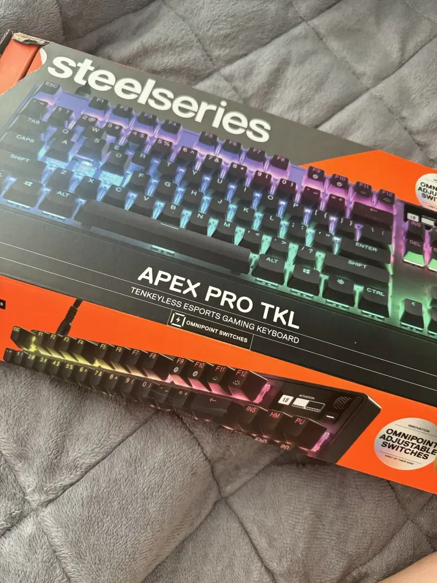 스틸시리즈 apex pro tkl