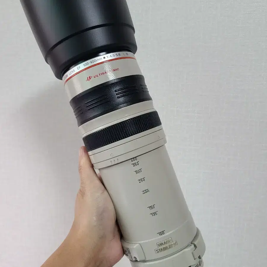 캐논EF 100-400mm L IS 백사 망원렌즈 판매 합니다