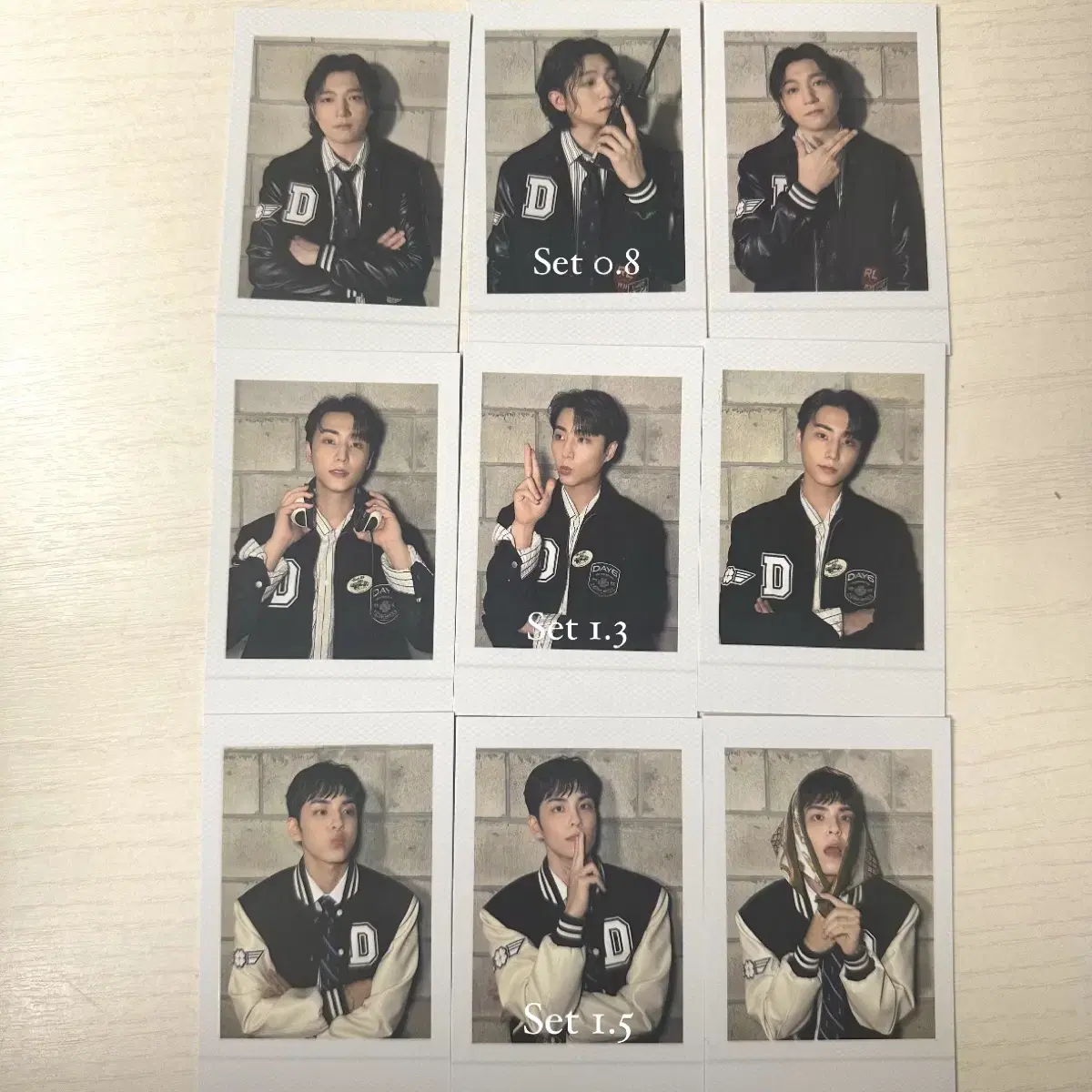 Day 6 Denimals pop up polaroid set wts