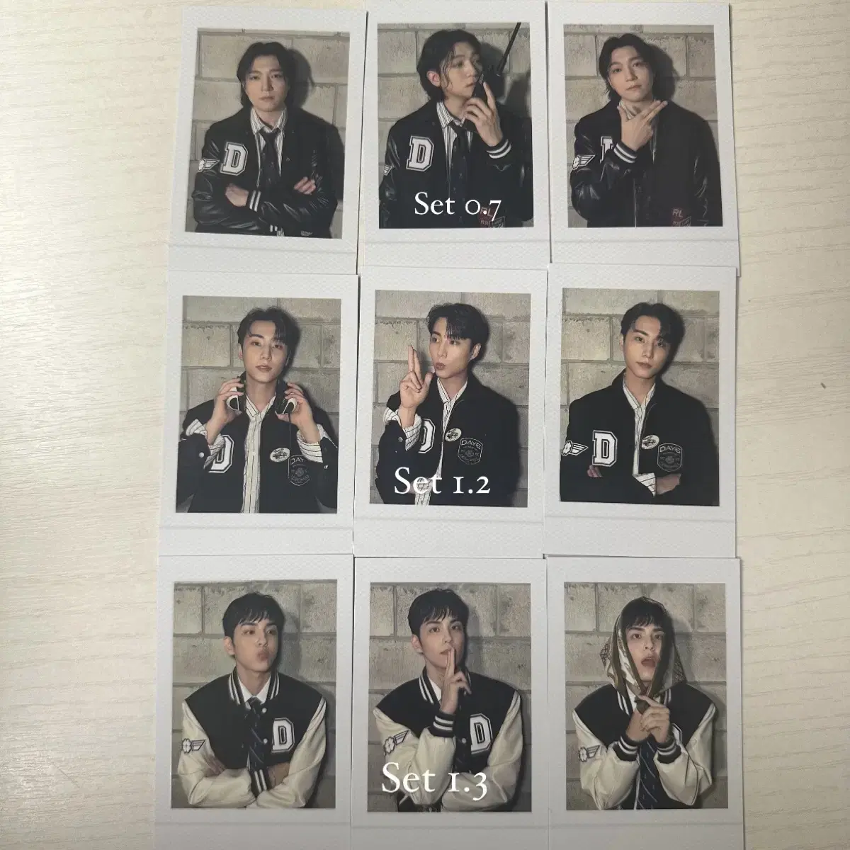 Day 6 Denimals pop up polaroid set wts