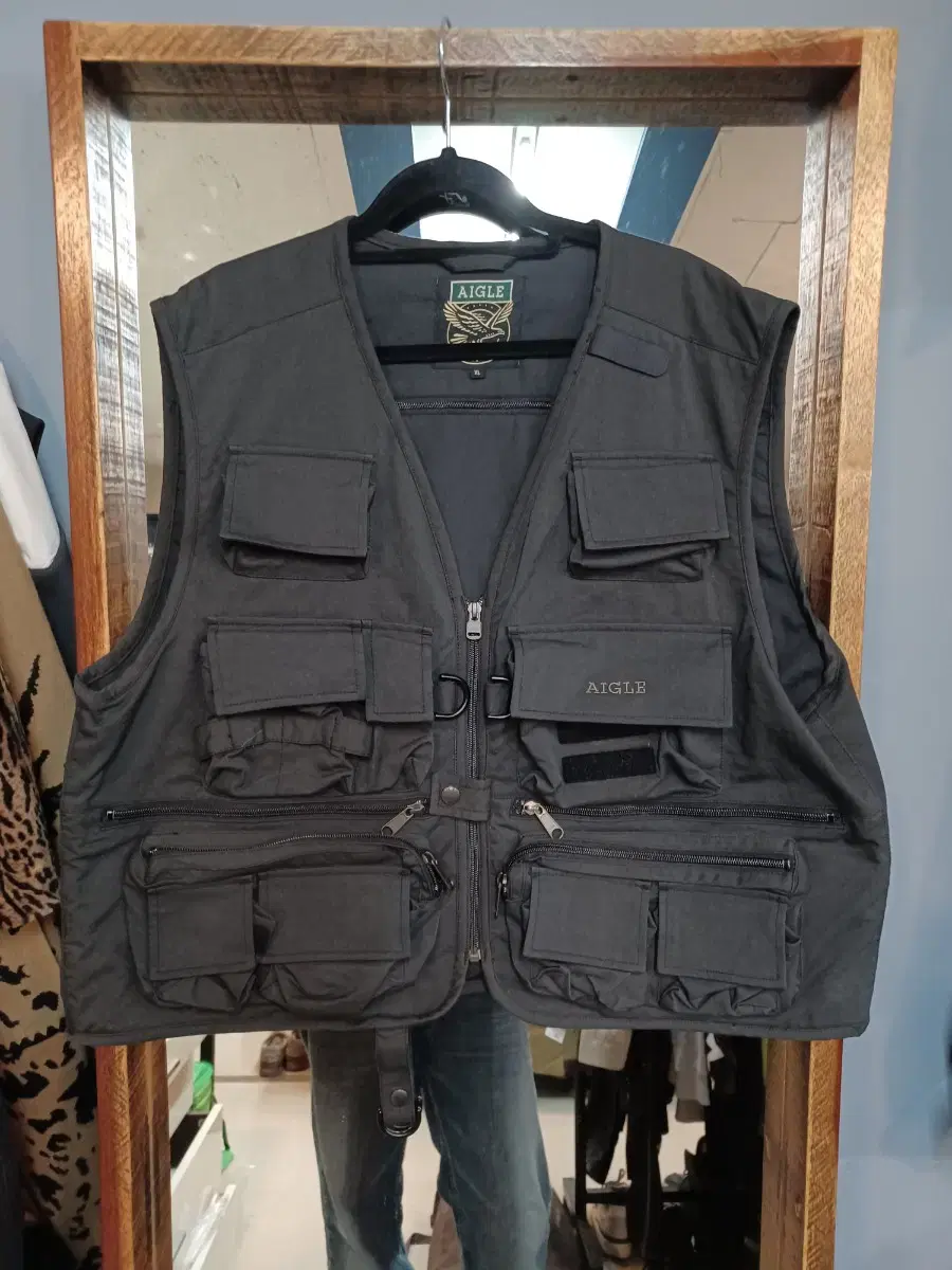 Aigle Vintage Multipocket Vest XL