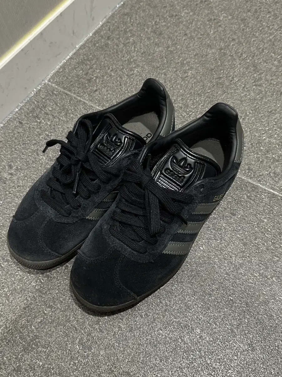 [아디다스]가젤 Gazelle Low Trainers (블랙 )*220